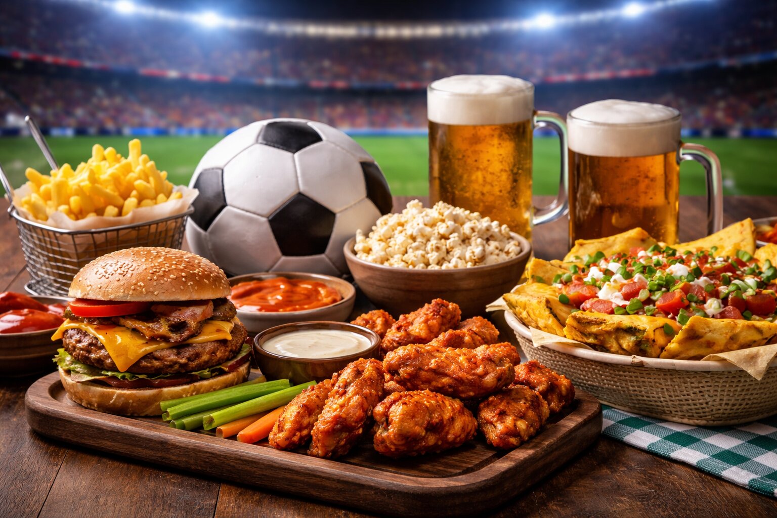 Football Club Menu Ultimate Stadium Dining Guide for Fans