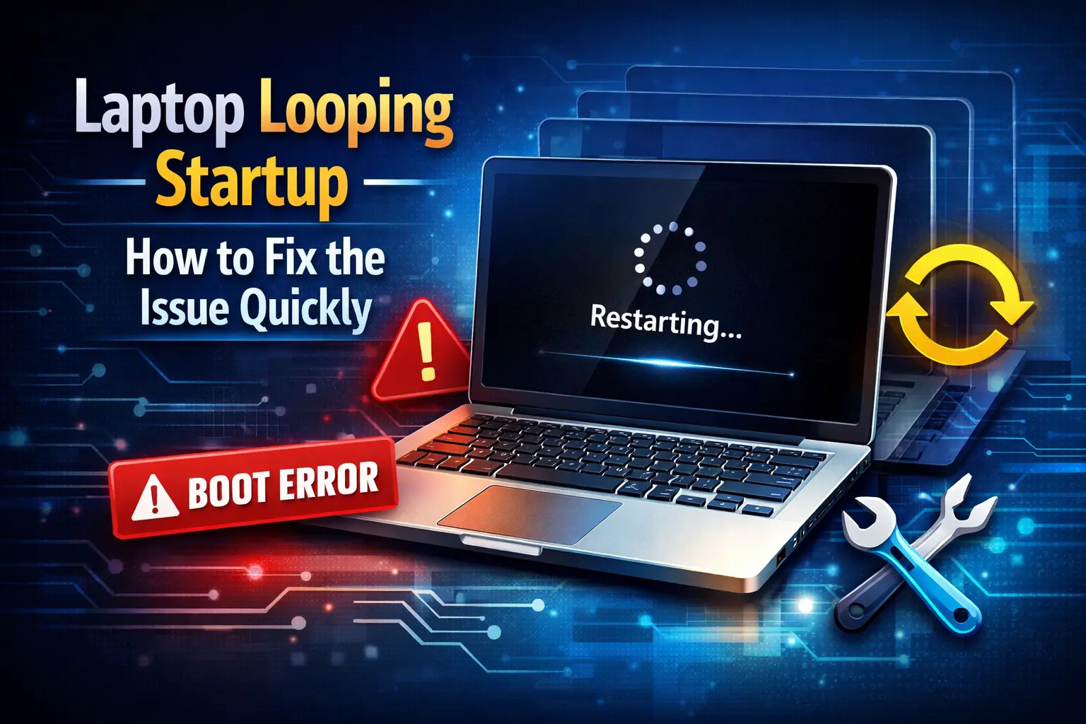Laptop Looping Startup – How to Fix the Issue Quickly