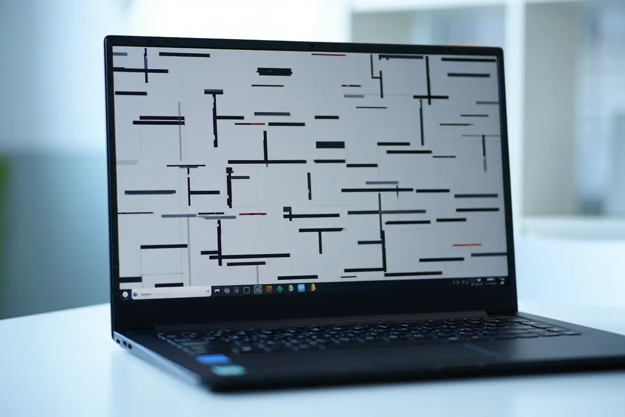 Black Lines on Laptop Screen Lenovo-Causes, Fixes & Tips 2026