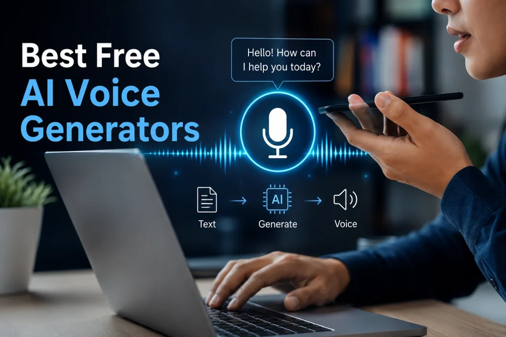 5 Best Free AI Voice Generators in 2026