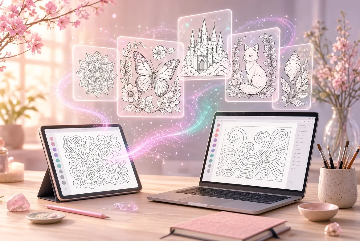 7 Best Free AI Coloring Page Generators in 2026