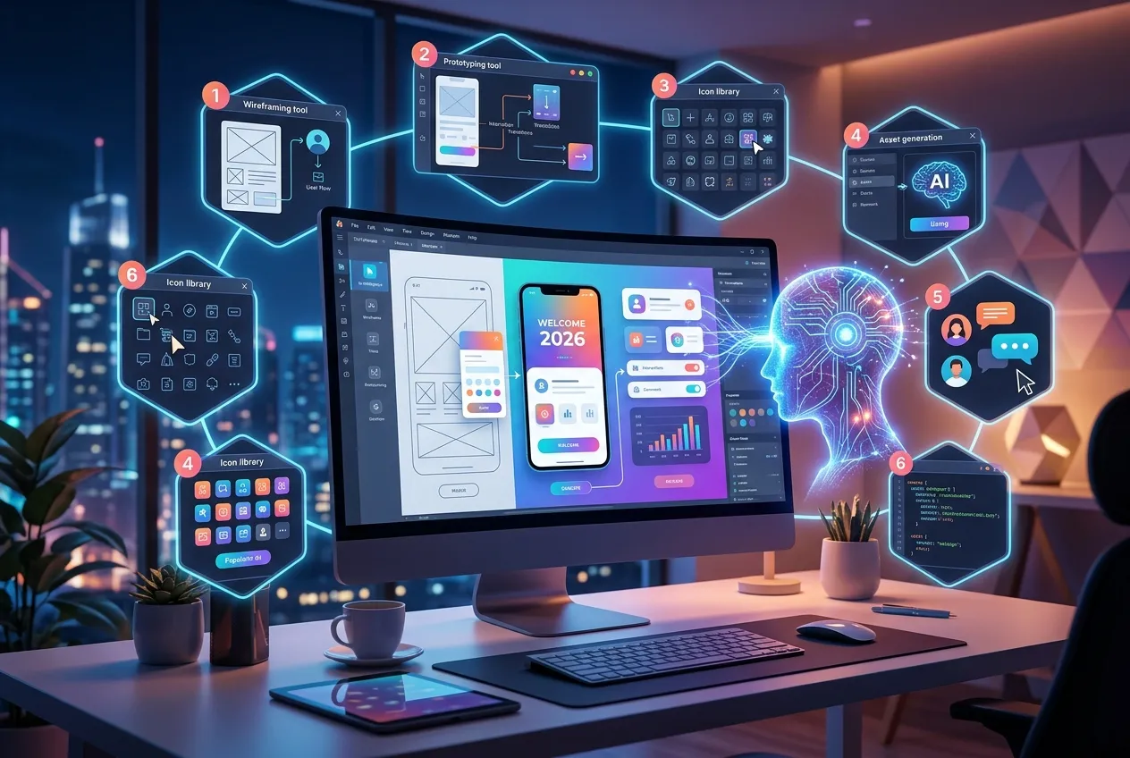 7 Best Free AI UI Design Tools in 2026